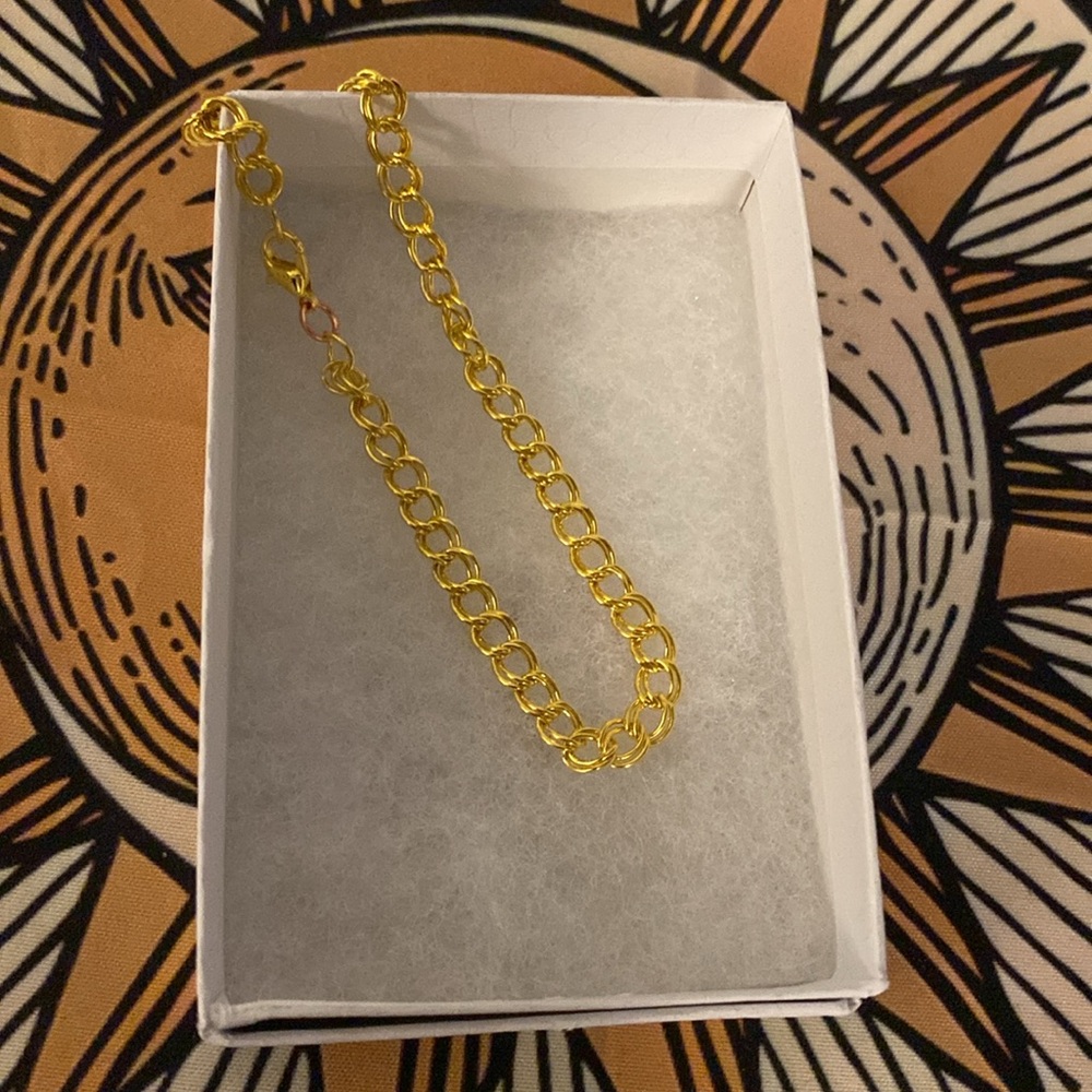 NEW GOLD plated bracelet